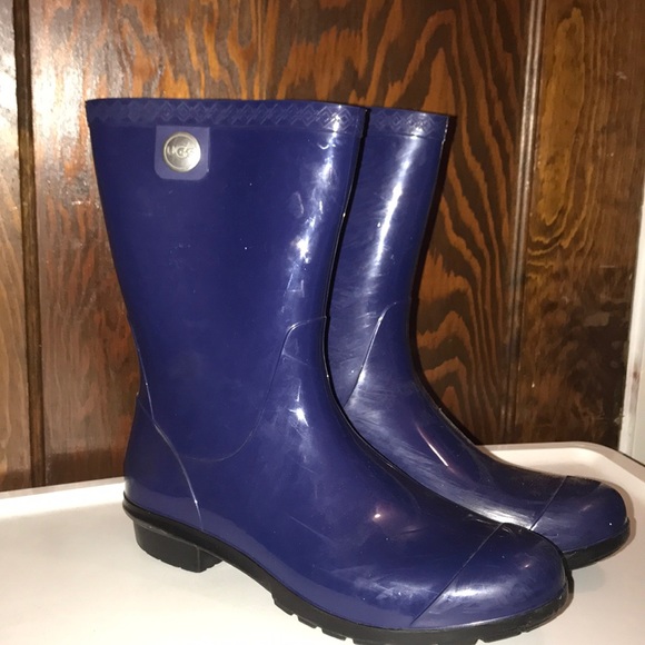 UGG Shoes - ugg sienna blue jay rain boots